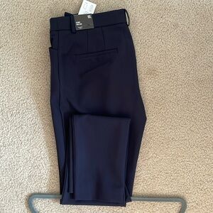 Navy Express High Rise Skinny Twill Dress Pant Size 10L